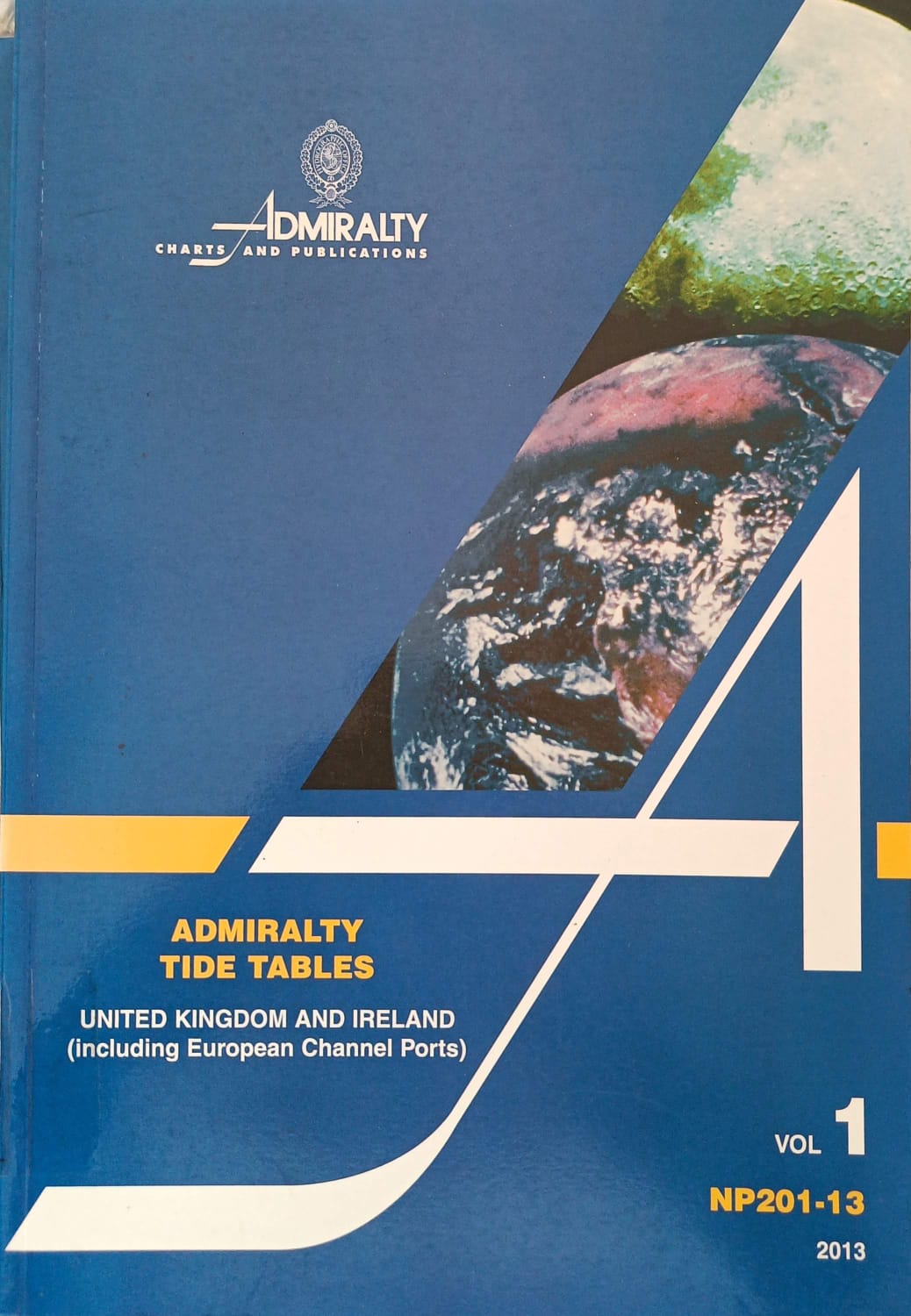 Admiralty Tide Tables NP201-13 Volo 1 : United Kingdom and Ireland (Including European Channel Port)
