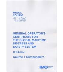 M.C.1.25. General Operator's Certificate for the Global Maritime Distress and Safety  System, Course + Compendium