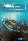 IMSBC CODE : international Maritime Solid Bulk Cargoes Code