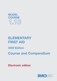 M.C. 1.13. Elementary First Aid ( Course and Compendium)
