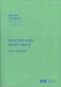 M.C. 7.01 Master and Chief Mate