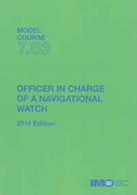 Image of M.C. 7.03 Officer In Charge Of A Navigational Watch